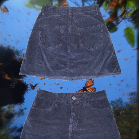 John Galt California Corduroy Mini Skirt - Picture 1 of 2